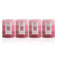 Pier 1 Pink Champagne 3x4 Layered Set of 4 Pillar Candles